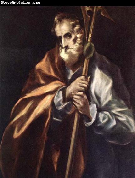 GRECO, El Apostle St Thaddeus